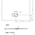 Душевой поддон Riho Basel 90х90см D005017005 белый