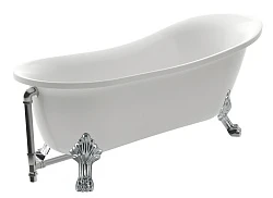 Акриловая ванна AZARIO CARDIFF 1700x760x800 с сифоном CAR17076 белая глянцевая