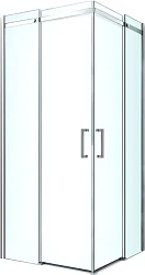 Душевой уголок Berges Melita 100x100см 061024 профиль хром, стекло прозрачное