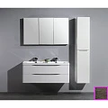 Тумба с раковиной BelBagno Ancona 120 с двойной раковиной, темный дуб