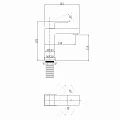 Смеситель для раковины ABBER Daheim AF8210SP сатин