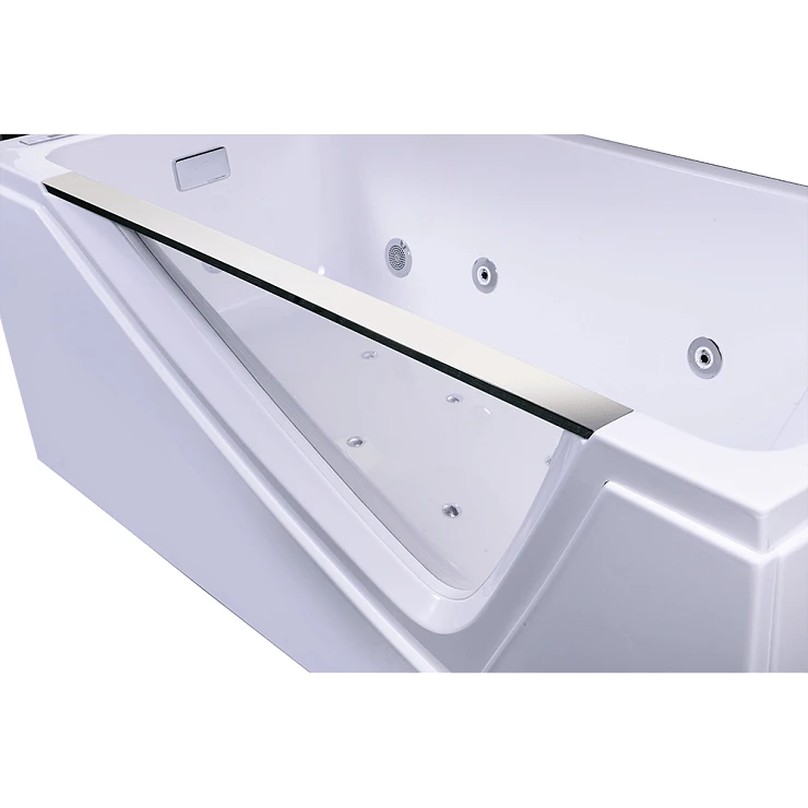 Акриловая ванна Orans OLS-BT65108 R 170x75см 65108R0 с гидромассажем белая глянцевая