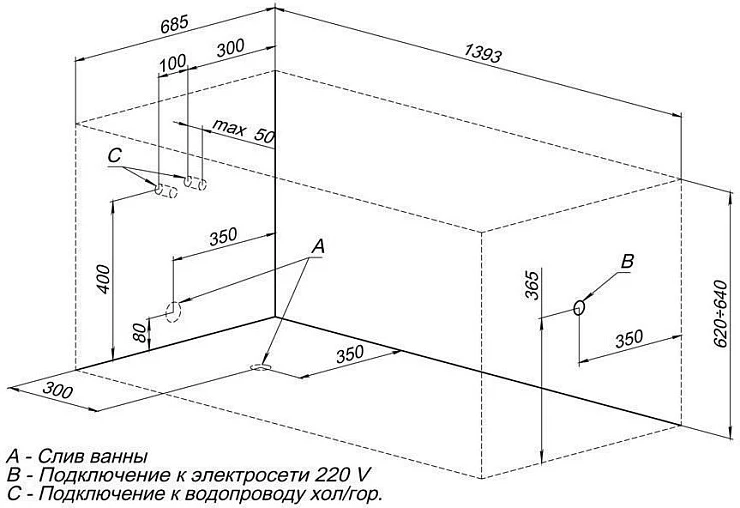 Акриловая ванна Aquanet Nord 140x70 со шторкой Aquanet Alfa 4 NF6222-pivot 170193 + 196049 белая