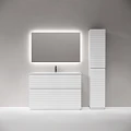 Тумба под раковину Sancos Folk Floor 120 FL120FW напольная, Bianco