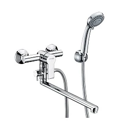 Смеситель для ванны с душем Wasserkraft Ammer 3702L хром