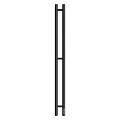 Полотенцесушитель электрический Bonna Asteria 1200x60 BNP-EI2F-dt1206B черный