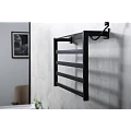 Полотенцесушитель электрический Black & White N-333 B 58x35см 333BN черный матовый
