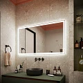 Зеркало для ванной комнаты SANCOS City 1200х700 c подсветкой ,арт. CI1200