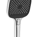 Душевая лейка Sancos Nok square SC6002CH-B хром / черный матовый