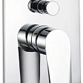 Смеситель встраиваемый для ванны с душем BelBagno SALUTO SAL-BASM-CRM хром