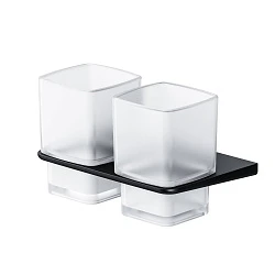Стакан AM.PM Inspire 2.0 A50A343422 двойной, черный матовый