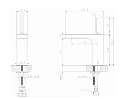 Смеситель для раковины Bravat Spring F179113C хром