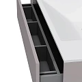 Тумба под раковину AM.PM Inspire 2.0 100 M50AFHX1003EGM элегантный серый матовый