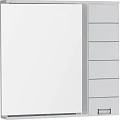Зеркало-шкаф Aquanet Доминика 90 L LED 171920 белый