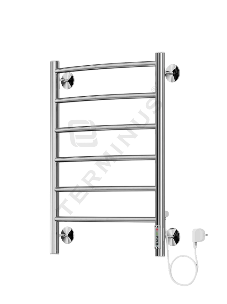 Полотенцесушитель электрический Terminus Классик П6 450х650 с полкой