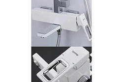 Душевая стойка Gappo Futura G2417-8 белый / хром