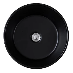 Раковина накладная Avimano Emotion 1243012 черная матовая