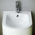 Биде напольное Ceramica Nova Metropol CN4005 белый глянец