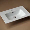 Раковина встраиваемая Ceramica Nova Element 70см CN7007 белая глянцевая