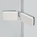 Душевой уголок Wasserkraft Aller 120x90см 10H07LWHITE профиль хром/белый, стекло прозрачное