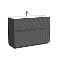 Тумба под раковину Sancos Folk Floor 120 FL120FGS напольная, Grey soft