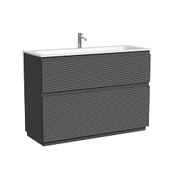 Тумба под раковину Sancos Folk Floor 120 FL120FGS напольная, Grey soft
