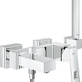 Смеситель для ванны с душем Grohe Eurocube 23141000 хром