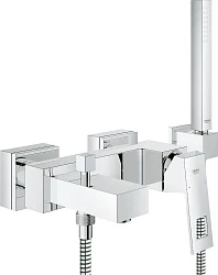 Смеситель для ванны с душем Grohe Eurocube 23141000 хром