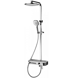 Душевая стойка Bravat Meissen F6277312CP-A-ENG хром