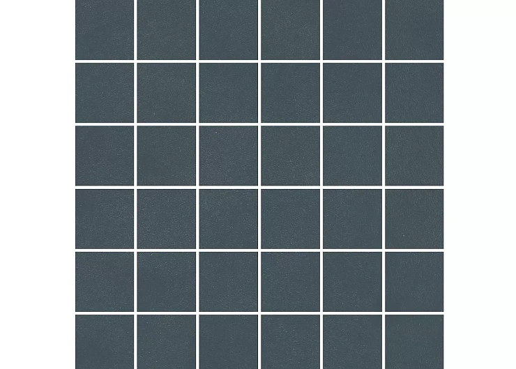 Декор Про Чементо мозаичный синий тёмный матовый 30x30x0,9, 1, шт