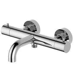 Термостатический смеситель Aquatek Европа AQ1343CR для ванны с душем, хром