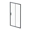 Дверь душевая в нишу AM.PM Gem 110см W90G-110-1-195BT профиль черный, стекло прозрачное