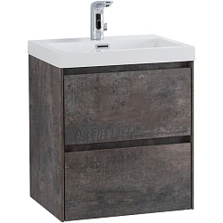 Тумба с раковиной BelBagno Pietra Mini 50 темное дерево