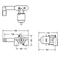 Скрытая часть Bravat Built-in D968K-ENG