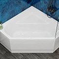 Акриловая ванна Vagnerplast Cavallo Corner 140x140 VPBA140CAV3X-04 белая глянцевая