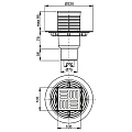 Душевой трап AlcaPlast APV202 хром
