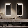Зеркало для ванной комнаты  SANCOS Solo 350х800 с подсветкой, арт. SL35