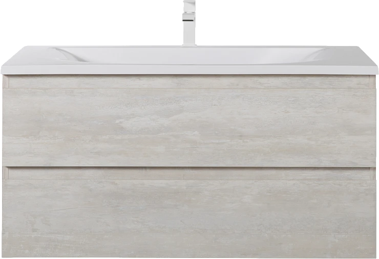 Тумба с раковиной Cezares Molveno 100 legno bianco