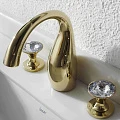 Смеситель на борт ванны Bravat Swan F24287G-ENG золото
