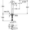 Смеситель для раковины Grohe Essence New 32901GL1 золото