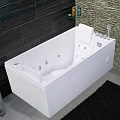 Акриловая ванна Orans BT62115B R 170x100см 62115R0 с гидромассажем, белая глянцевая
