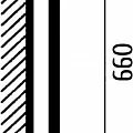 Душевая штанга Timo SR-7021 chrome хром