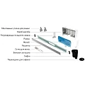 Душевой лоток Berges Wall 60 090056 хром матовый