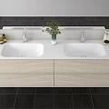 Тумба под раковину Cezares TITAN-I-1800/530-2C-BEI бежевая