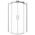 Душевой уголок Bravat Wave 90x200см BS090.1202S профиль хром, стекло прозрачное
