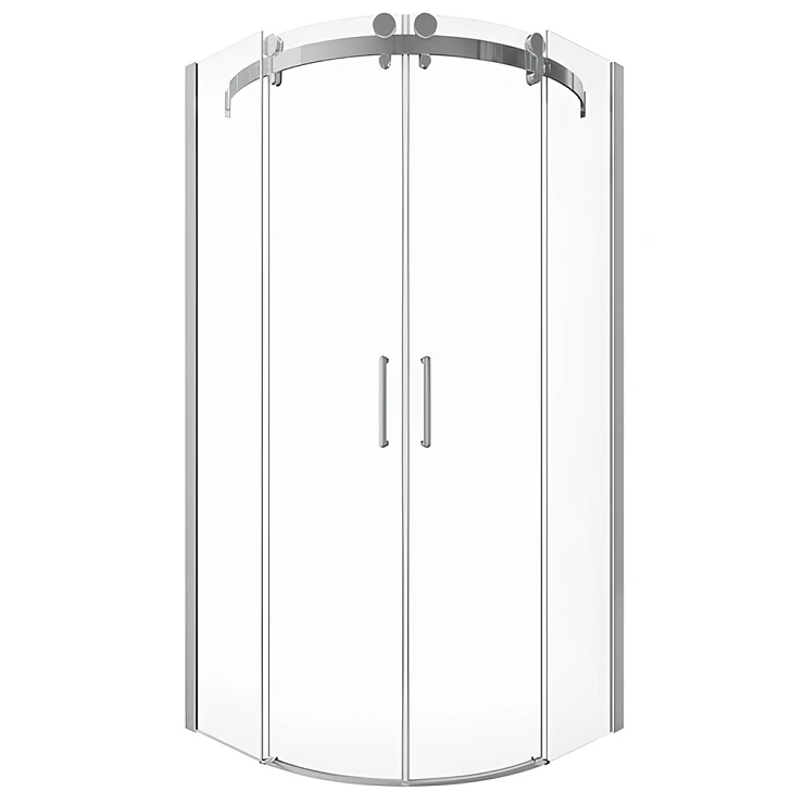 Душевой уголок Bravat Wave 90x200см BS090.1202S профиль хром, стекло прозрачное