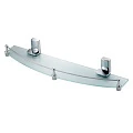 Полка Wasserkraft Leine K-5024 с ограничителем, хром