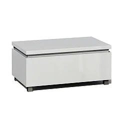 Тумба Ingenium 80 AXIOMA 800.09 белый глянец