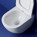 Унитаз подвесной Ceramica Nova Metropol CN4002T белый глянец