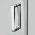 Душевой уголок Wasserkraft Aller 120x80см 10H06RWHITE профиль хром/белый, стекло прозрачное